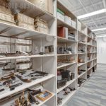 Pistol storage archive storage museum acid free archival shelving