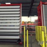 Plate pipe vertical storage machines