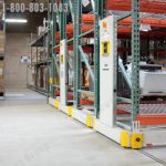 Police department storage warehouse activrac pallet racking mobile shelving