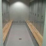 Police department uniform lockers dsm powered storage metal bench locker swat gear cabinet