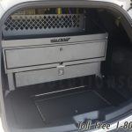 Police gun storage vehicle trunk weapon locker