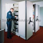Police secured sally port lockers rolling cabinets