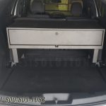 Police vehicle trunk gun locker weapon storage