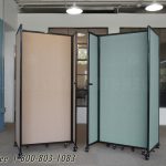 Portable room dividers folding