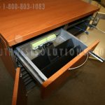 Portable storage carts charging phones laptops