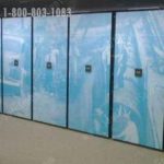 Powered high density storage cabinets