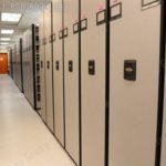 Powered mobile storage vault health records