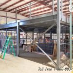 Pre engineered mezzanine work platforms