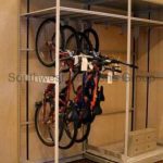 Property evidence bike shelving hanging storage