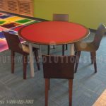 Public library modern furniture tables