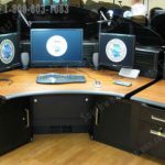 Public safety casework consoles mission critical workstations