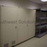 Public safety property room evidence storage locker secured access