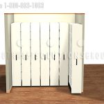 Pull out wall shelving quickspace 3d drawing
