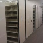 Push button file racks powered storage cabinets