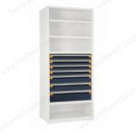 R5lee 3603 drawers in shelving moving partitions adjustable storage high density