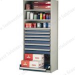 R5see 874811 drawers in shelf open storage supply paint lista rousseau