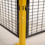 Rapidguard liftout machine guarding post and panels