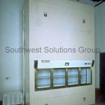 Refrigerated hospital storage vertical carousel medical unit