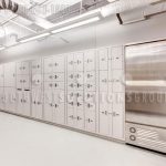 Refrigerated property storage lockers cabinets police department evidence