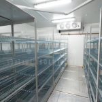 Refrigerator cooler humidity controlled storage shelving wire racks