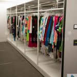 Retail garment storage on eclipse mobile storage