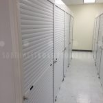 Retractable door shelving retail security shutter