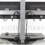 Retrofit sit stand desk workstations ergonomic height adjustable