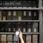 Rfid reader library archives warehouse stacks