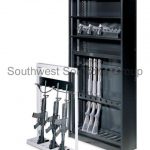 Rifle storage racks police weapons cabinets dallas houston austin san antonio oklahoma city little rock