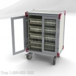 Rolling cart surgery supply storage