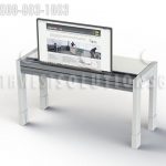 Rolling communication unit desk furniture workstation