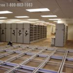 Rolling high capacity compact storage units