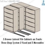 Rolling lateral filing cabinets floor tracks 2 1 1 lateral file cabinets mist