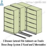 Rolling lateral filing cabinets floor tracks 2 1 1 lateral file cabinets putty