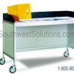 Rolling mailroom mobile tables sorting table dump rims dallas austin oklahoma city houston little rock wichita memphis kansas tx ok ar ks tn