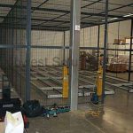 Rolling rack installation save space compact shelving