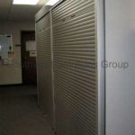 Rolling shelving tambour security doors filing cabinet