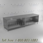 School laboratory stainless steel base cabinet