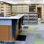 School reference library stores book periodicals media for student use