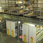 School storage structural mezzanine shelving racks texas oklahoma arkansas kansas tennessee