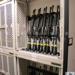 Secure storage cabinets military weapons storage tracking rfid armory