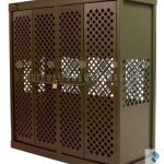 Secure storage heavy duty cabinet weapons military armory
