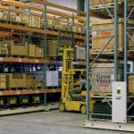 Secure storage industrial racks and shelving