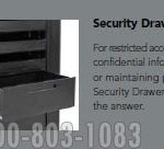 Security drawers restricted access industrial rotary storage cabinets