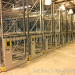 Security fencing caging space saving storage system