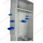 Sh65 slat wall bin storage industrial shelving drawers adjustable steel metal shelves shelf racking racks storage