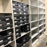 Shelving football shoe storage