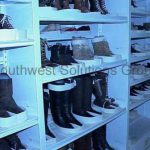Shoe storage shelving adjustable storage racks