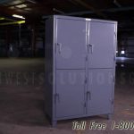 Shop floor tool storage heavy duty steel lockers