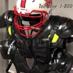 Shoulder pad sports gear equipment helmet racks